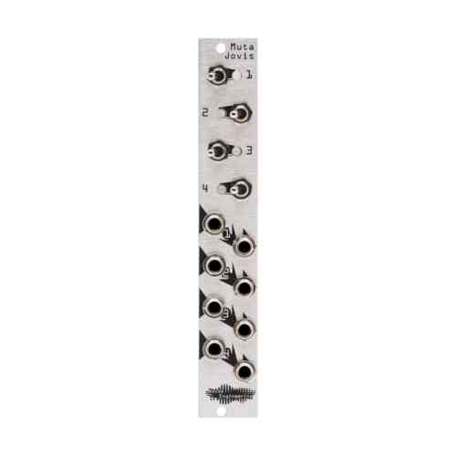 Noise Engineering Muta Jovis Eurorack Quad Mute Module (Silver)
