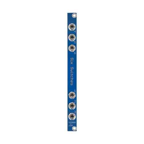 vpme.de Six Switches Eurorack Expander Module (Euclidean)