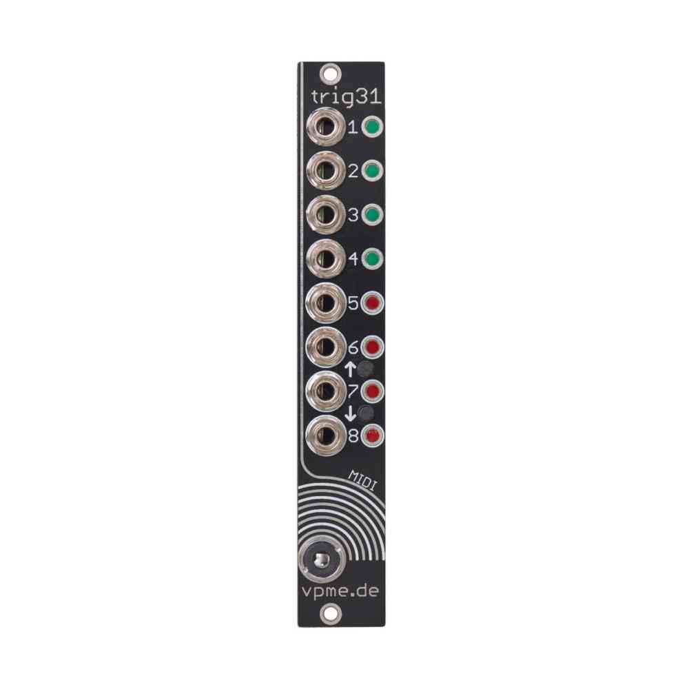 vpme.de trig31 Eurorack Trigger to MIDI Module