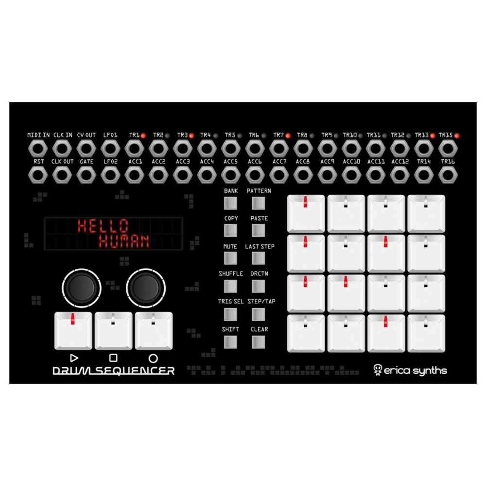 Erica Synths Drum Sequencer Eurorack Module