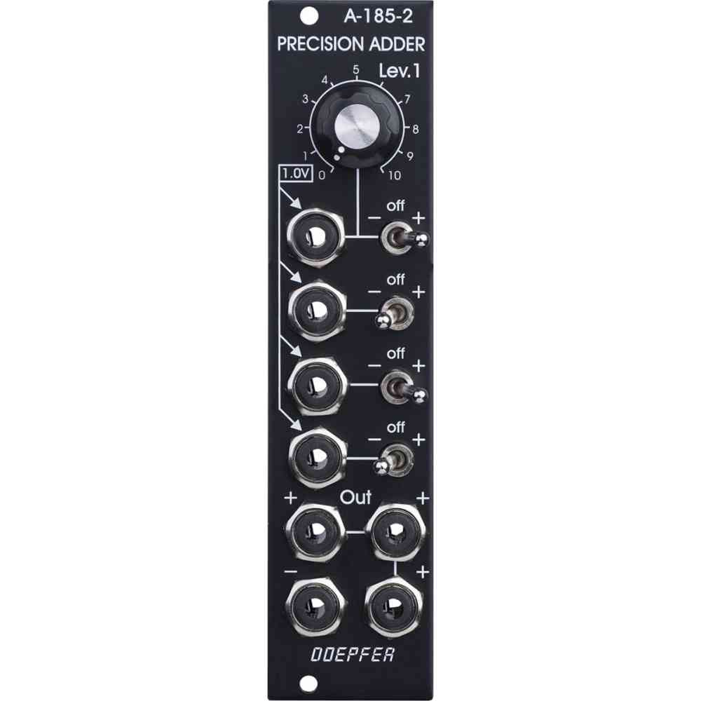 Doepfer A-185-2V Eurorack Precision Adder Module (Black)