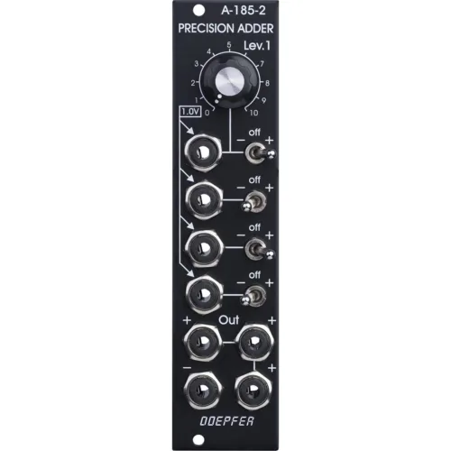 Doepfer A-185-2V Eurorack Precision Adder Module (Black)