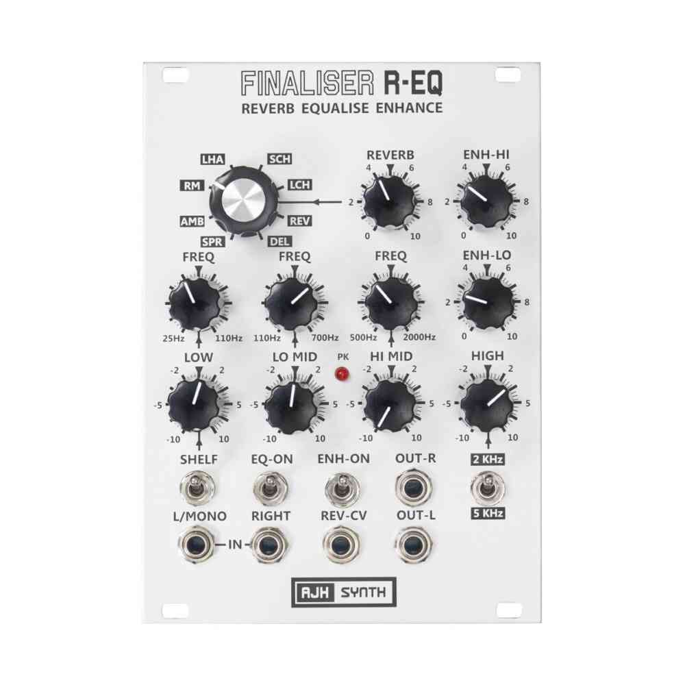 AJH Synth Finaliser R-EQ Eurorack Master Output Module (Silver)