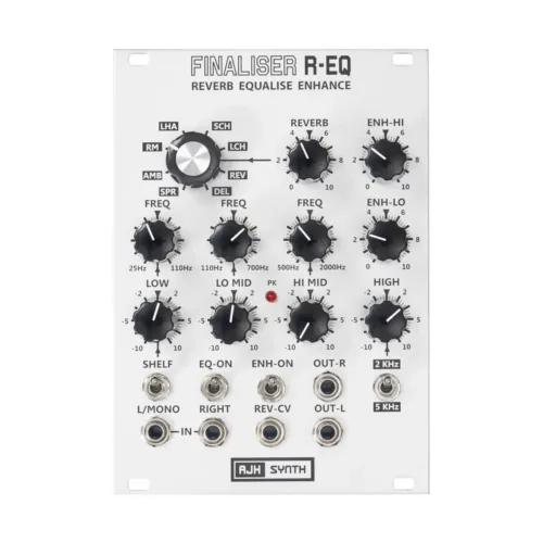 AJH Synth Finaliser R-EQ Eurorack Master Output Module (Silver)