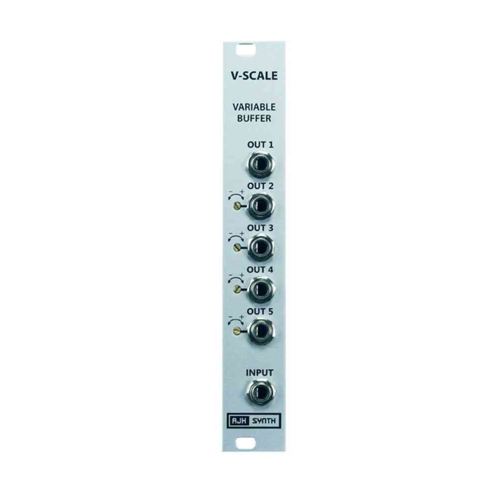 AJH Synth MiniMod V-Scale Eurorack Active Mult Module (Silver)