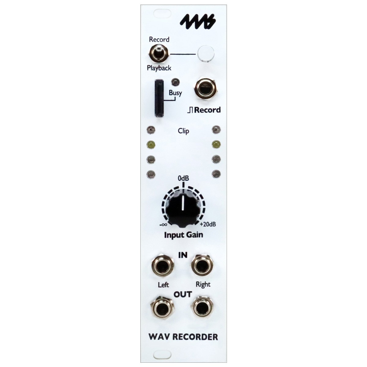4ms WAV Recorder ユーロラック モジュラーシンセ 4ms WAV Recorder Eurorack Module - Elevator Sound