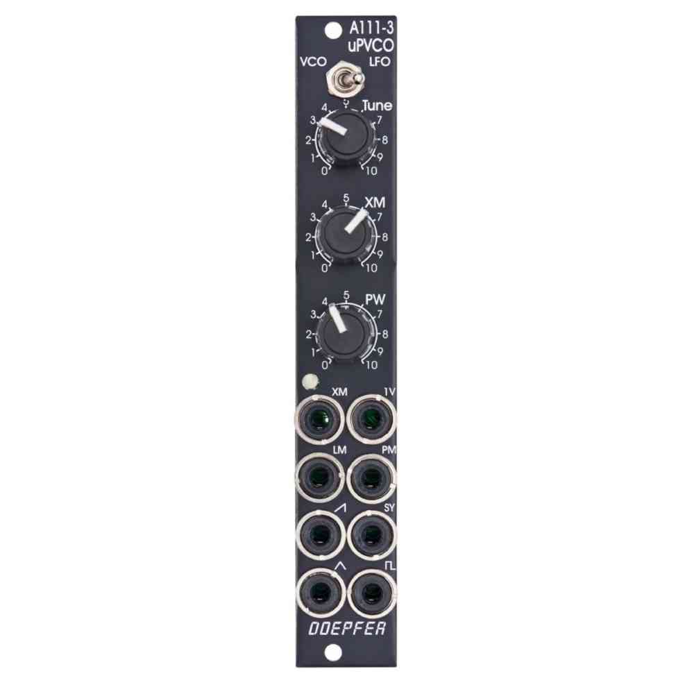 Doepfer A-111-3V Precision VCO Eurorack Module (Black)