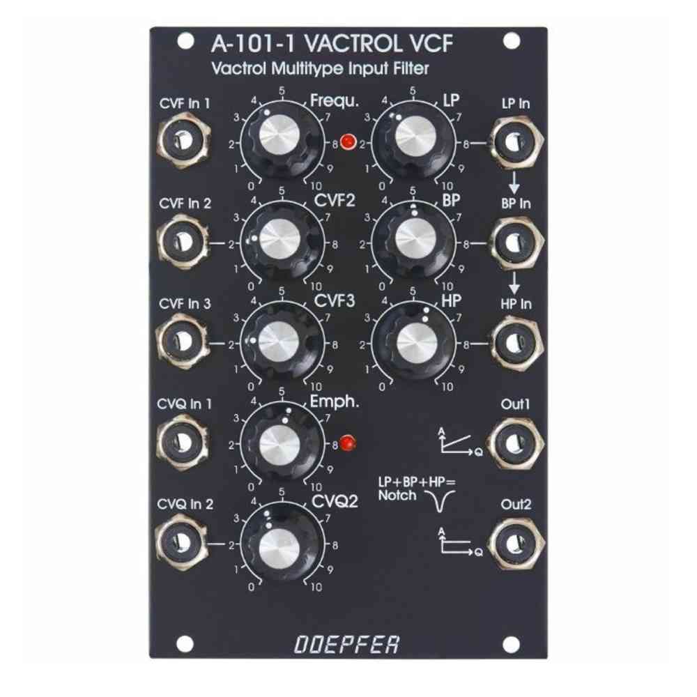 Doepfer A-101-V Eurorack Steiner Filter Module (Vintage Black)