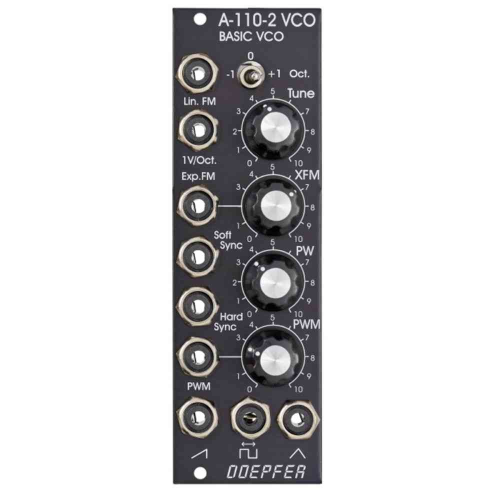 Doepfer A-110-2V Eurorack Basic VCO Module (Vintage Black)