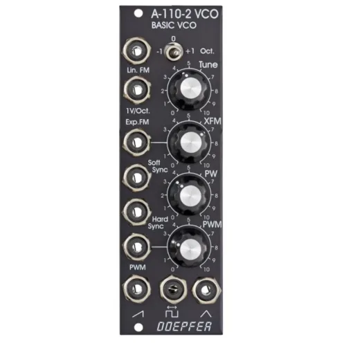 Doepfer A-110-2V Eurorack Basic VCO Module (Black)