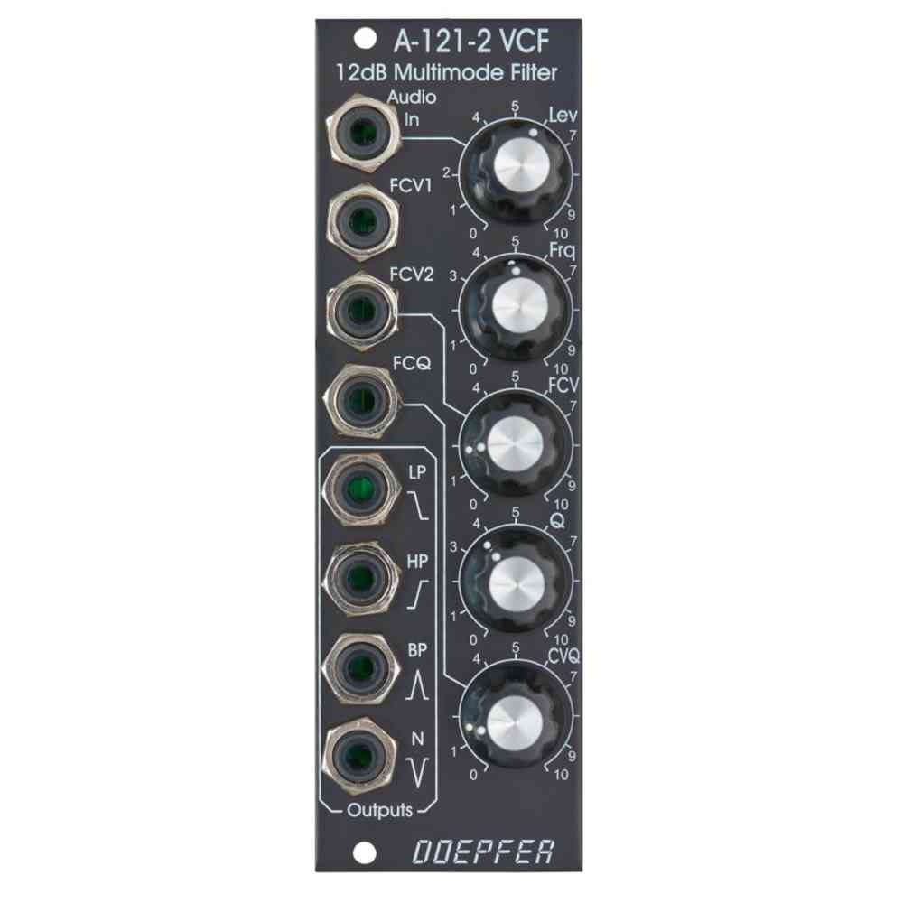 Doepfer A-121-2V 12b Multimode Filter Eurorack Module (Black)