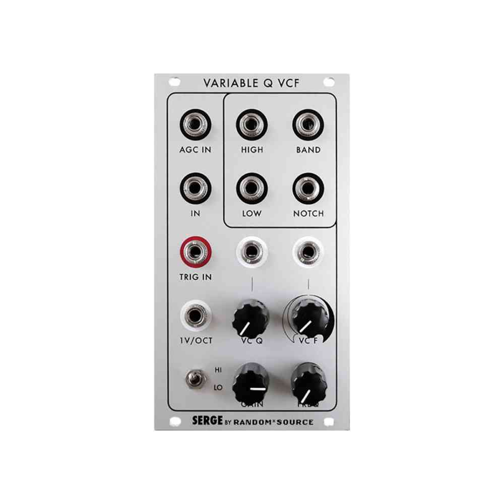 Serge/Random Source Variable Resonance Filter Eurorack Module (VCFQ)