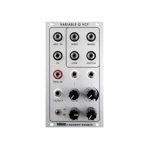 Serge/Random Source Variable Resonance Filter Eurorack Module (VCFQ)