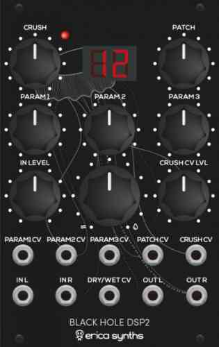 Erica Synths Black Hole DSP V2 Eurorack Effects Module
