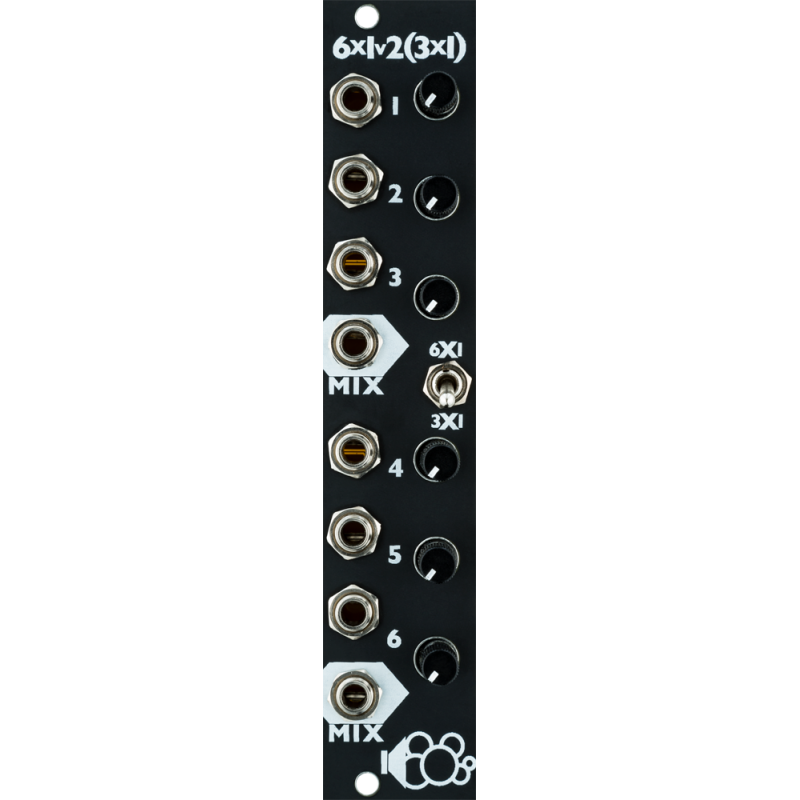 Bubblesound MIX6 Eurorack Mixer Module