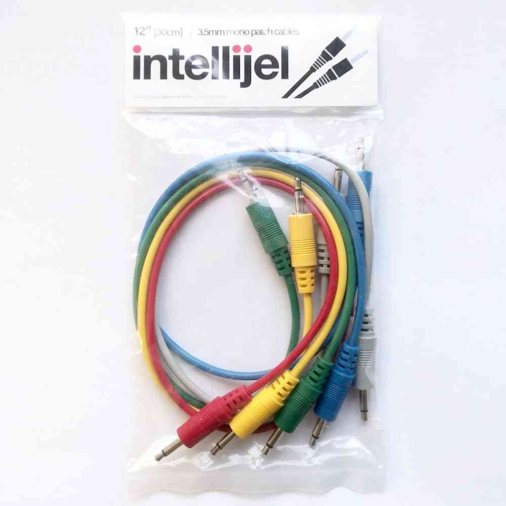 Intellijel Eurorack Patch Cables (30cm – 5 Pack)