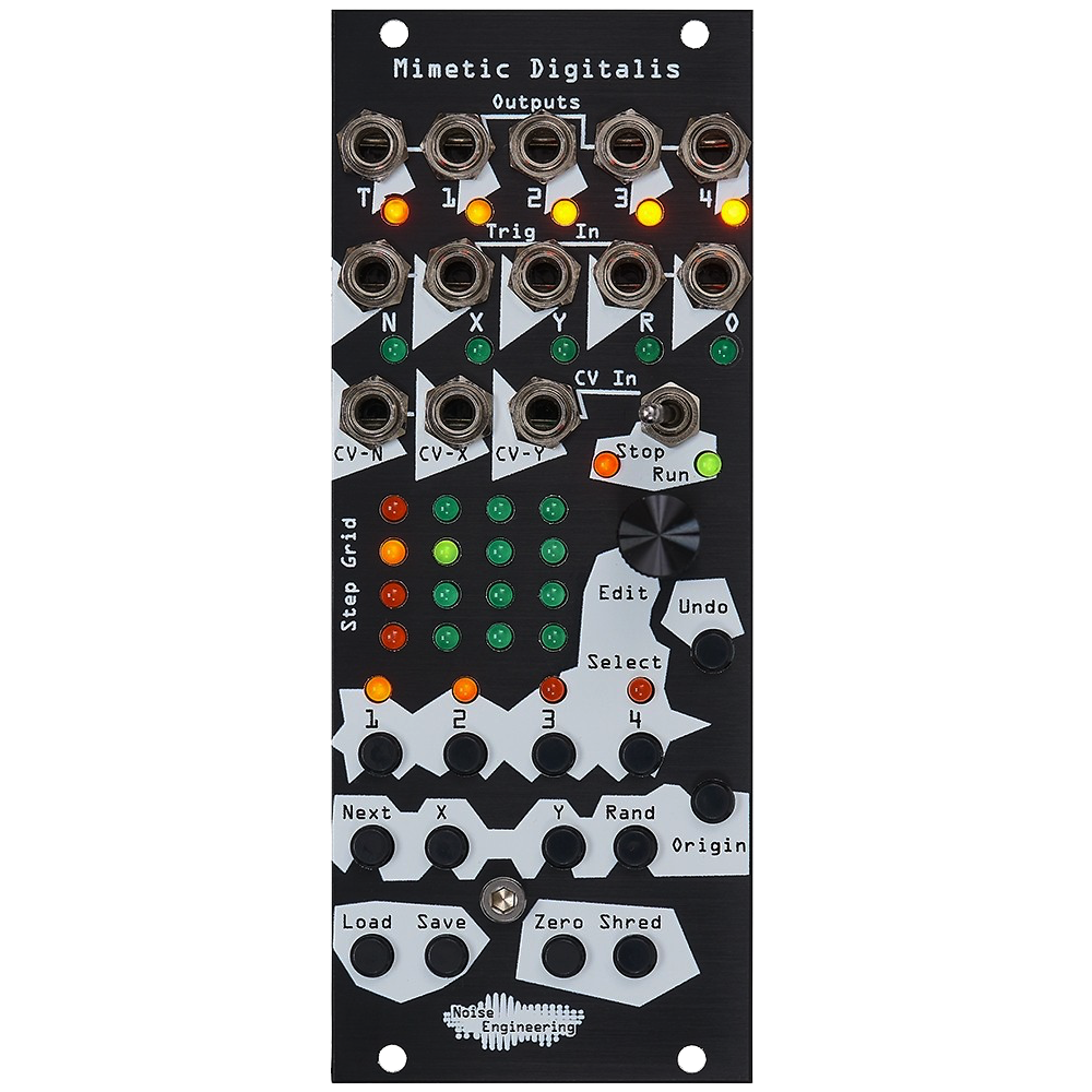 Noise Engineering Mimetic Digitalis Eurorack Sequencer Module (Black)