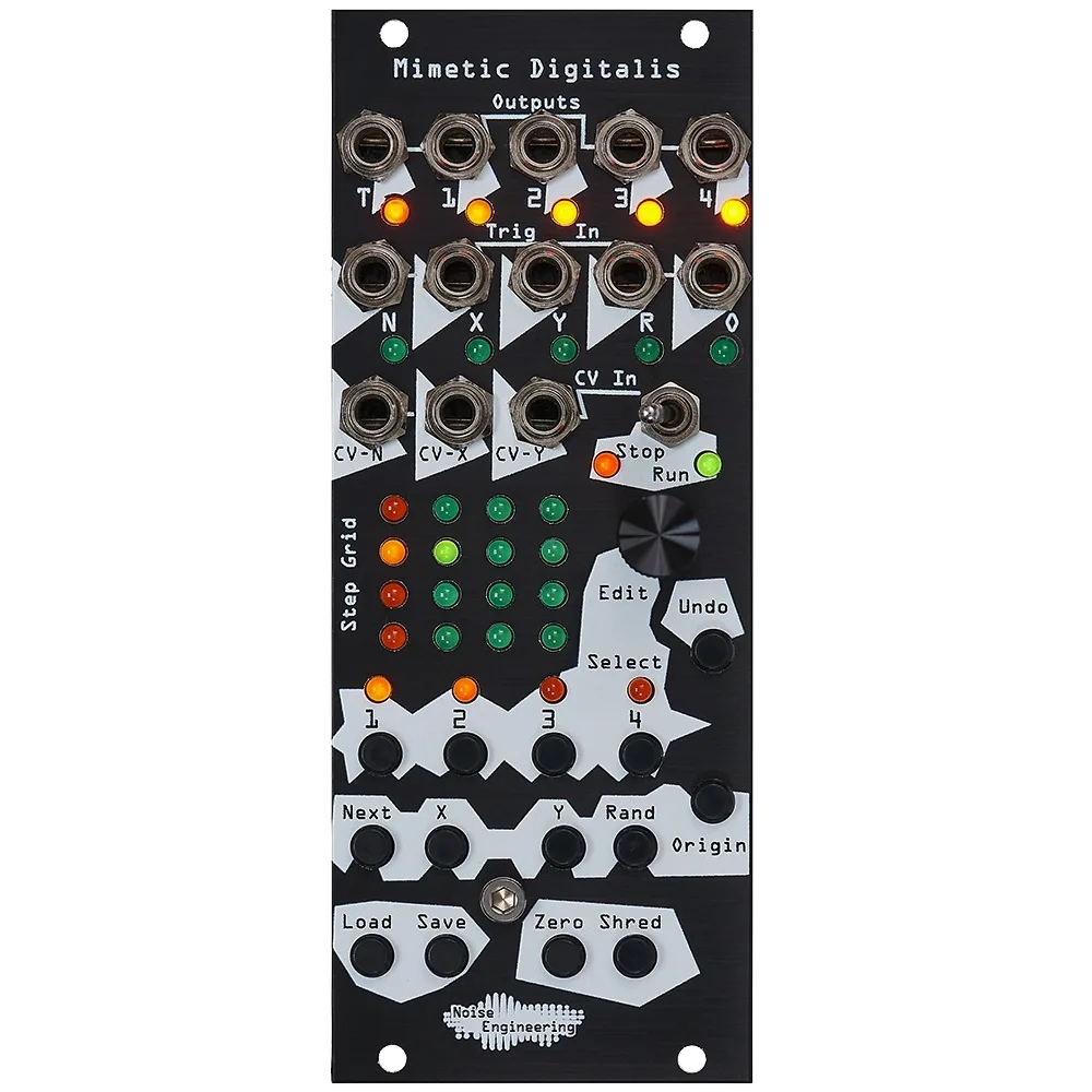 鍵盤楽器 Noise Engineering Mimetic Digitwolis Noise Engineering Mimetic Digitalis Eurorack Sequencer Module