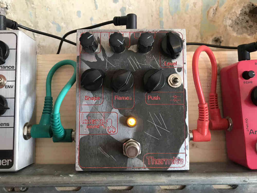 Lateral Sound Thermite Distortion Effect Pedal