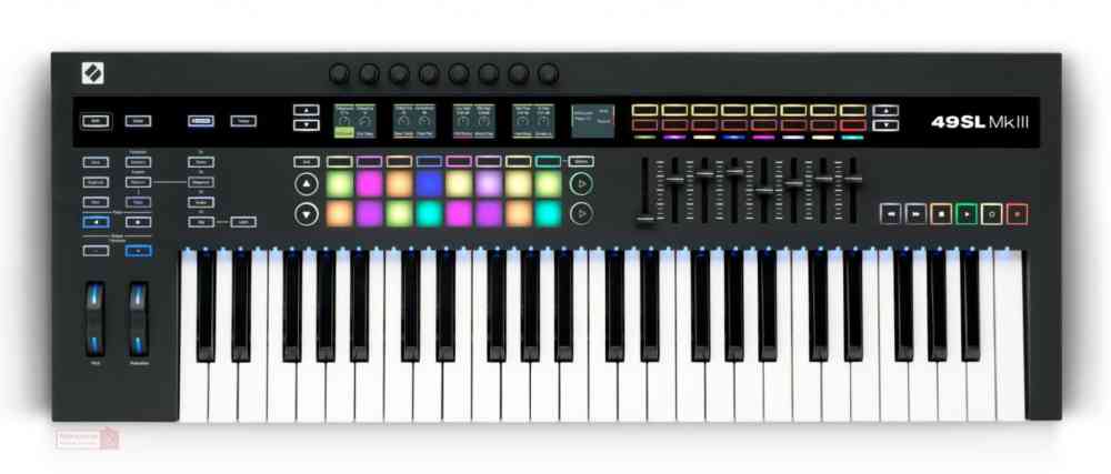Novation 49SL MkIII USB, MIDI & CV Keyboard Sequencer