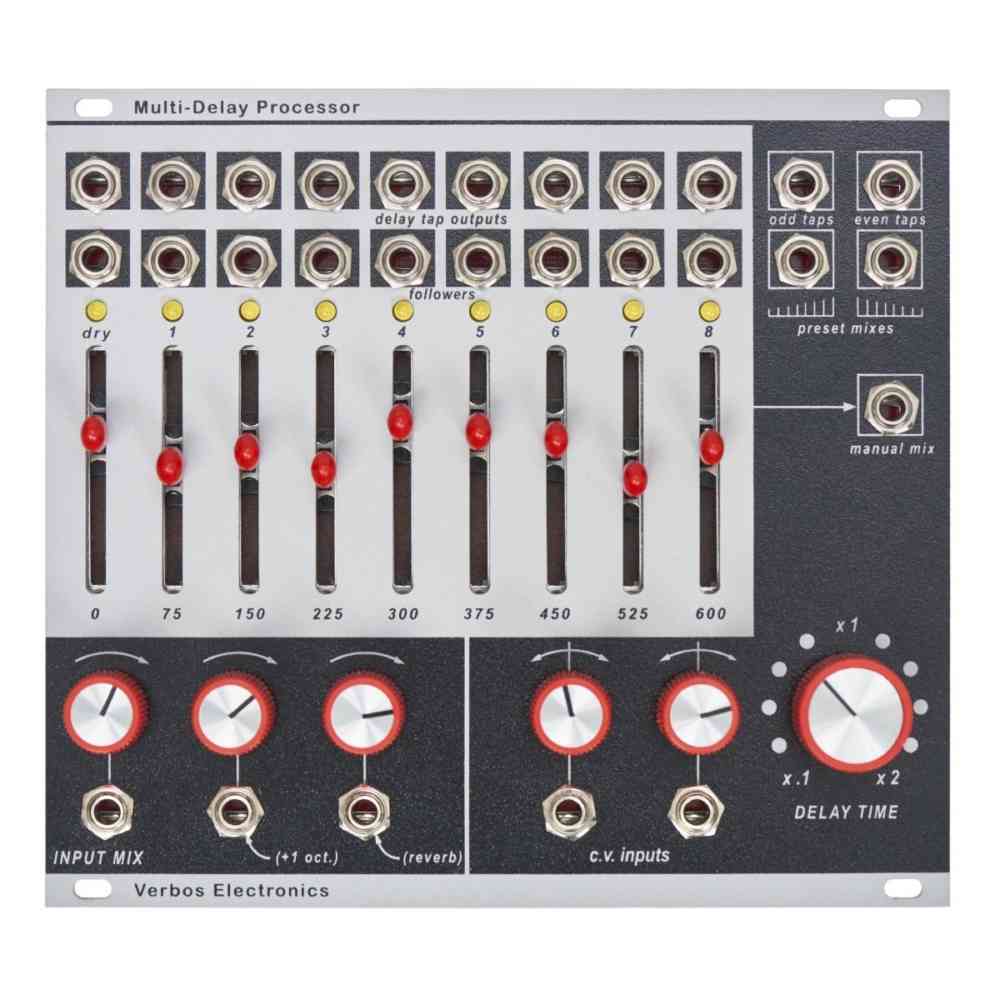 Verbos Electronics Multi Delay Processor Eurorack Module