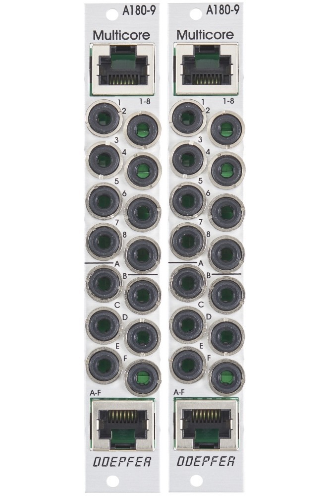 Doepfer A-180-9 Eurorack Multicore Module (Pair)