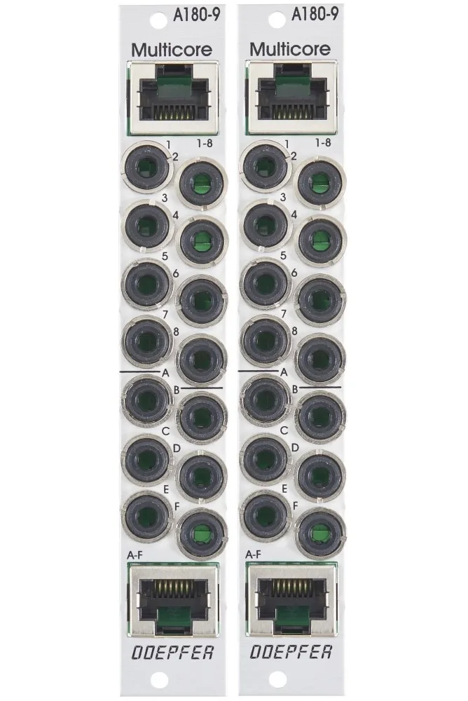 Doepfer A-180-9 Eurorack Multicore Module (Pair) - Elevator Sound