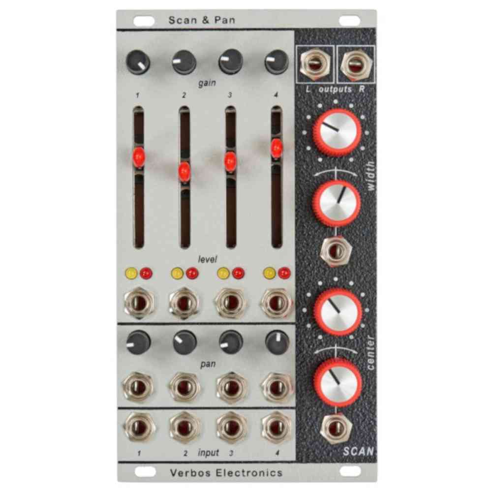 Verbos Electronics Scan and Pan Eurorack Module