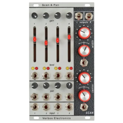 Verbos Electronics Scan and Pan Eurorack Module