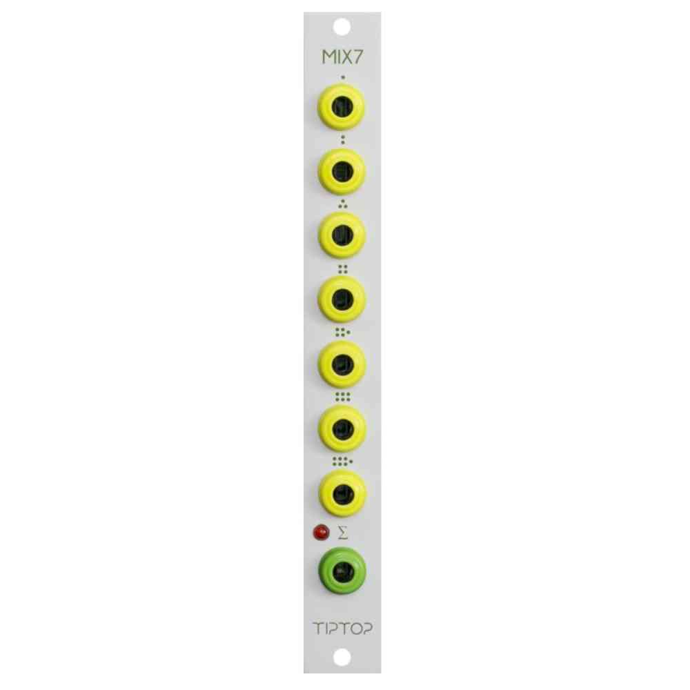 Tiptop Audio Mix7 Eurorack Analogue Summing Mixer Module