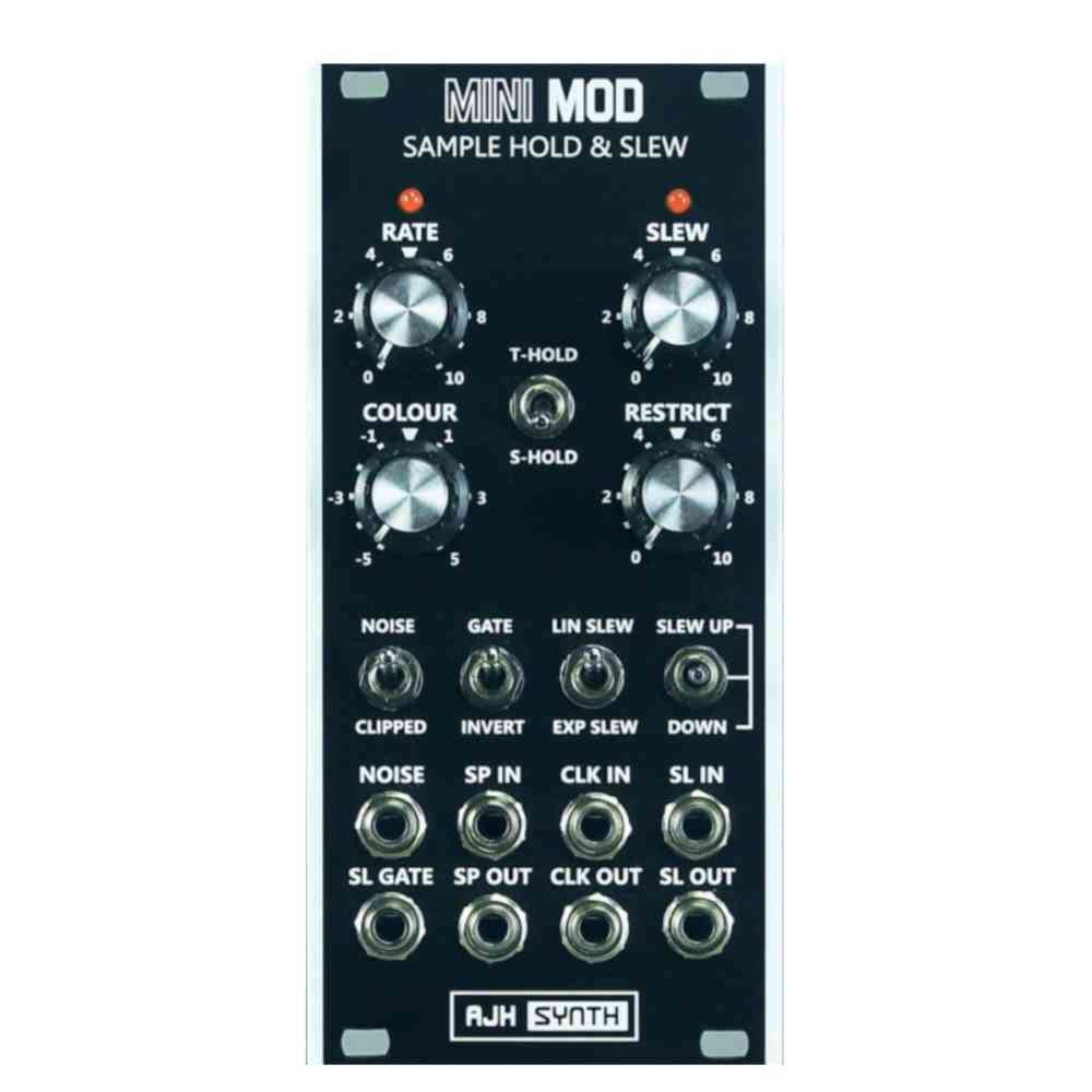 AJH Synth MiniMod Sample Hold & Skew Eurorack Module (Black)