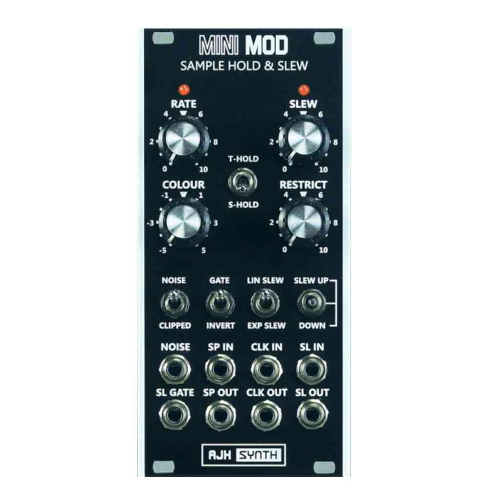 AJH Synth MiniMod Sample Hold &amp Skew Eurorack Module (Black)