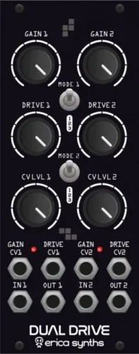 Erica Synths Dual Drive Eurorack Overdrive Module