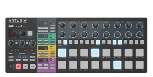 Arturia BeatStep Pro MIDI and CV/Gate Drum Sequencer (Black)