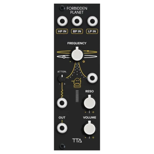Tiptop Audio Forbidden Planet Eurorack Analog Filter Module (Black)