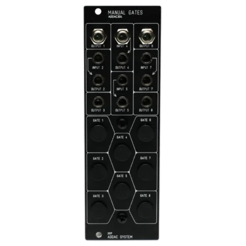 ADDAC 304 Manual Gates Eurorack Module
