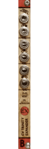 Bastl Instruments CV Trinity Expander Eurorack Module (Wood)