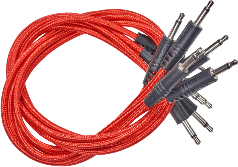 Cable Puppy Red (60cm – 5 Pack)