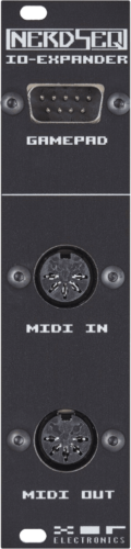 XOR Electronics NerdSEQ MIDI-IO Expander Eurorack Module (Black)