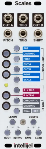 Intellijel Scales Eurorack Dual-channel Quantiser and Sequencer Module