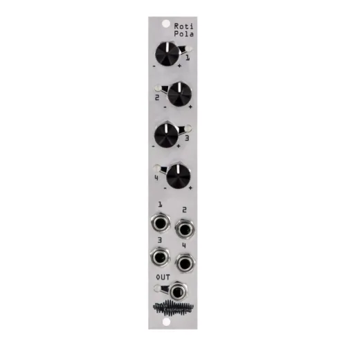 Noise Engineering Roti Pola Eurorack Attenuverting CV Mixer Module (Silver)