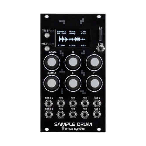 Erica Synths Sample Drum Eurorack Sampler Module