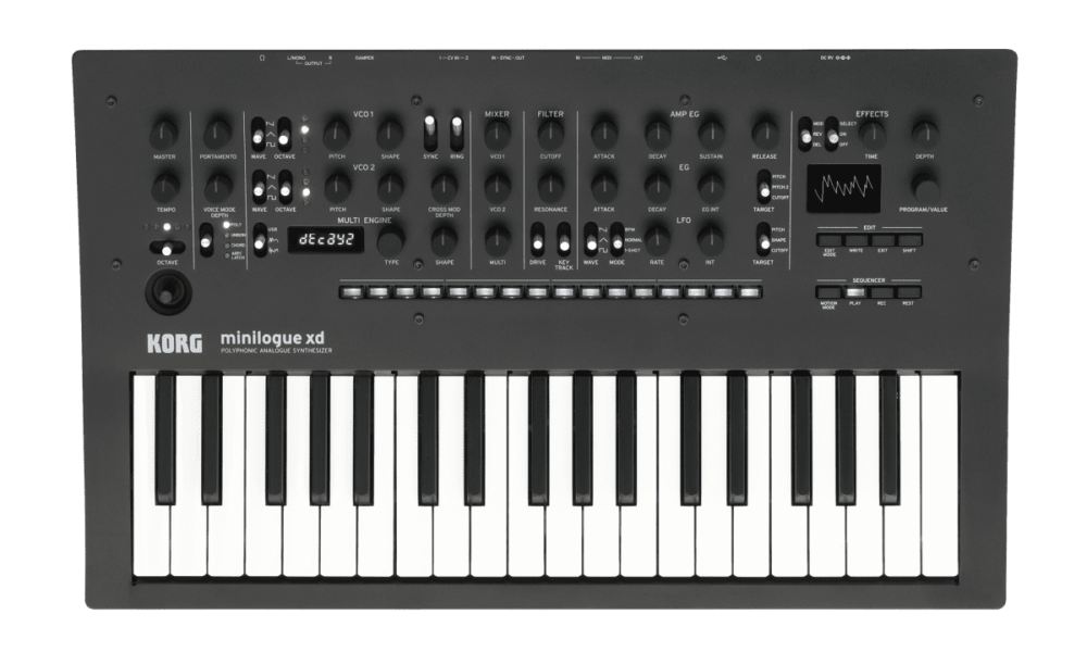 Korg Minilogue XD Analog Polyphonic Synthesizer