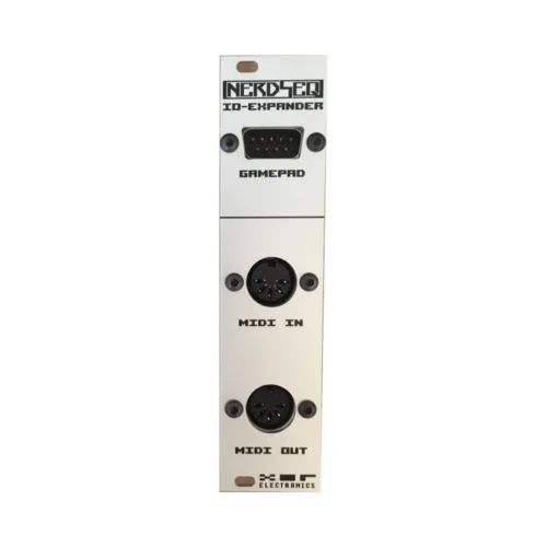 XOR Electronics NerdSEQ MIDI-IO Expander Eurorack Module (Silver)