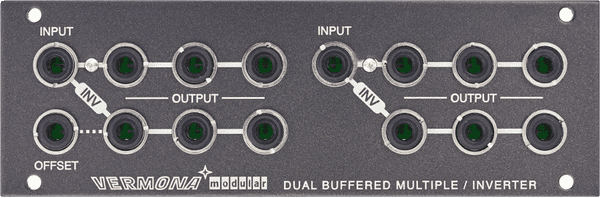 Vermona Dual Buffered Multiple/Inverter (1U Module)