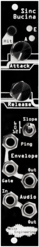 Noise Engineering Sinc Bucina Eurorack VCA/LPG Module (Black)