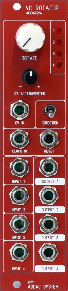 ADDAC 214 VC Rotator Eurorack Module