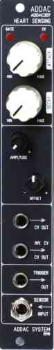 ADDAC 307 Heart Sensing Eurorack Module (Black)