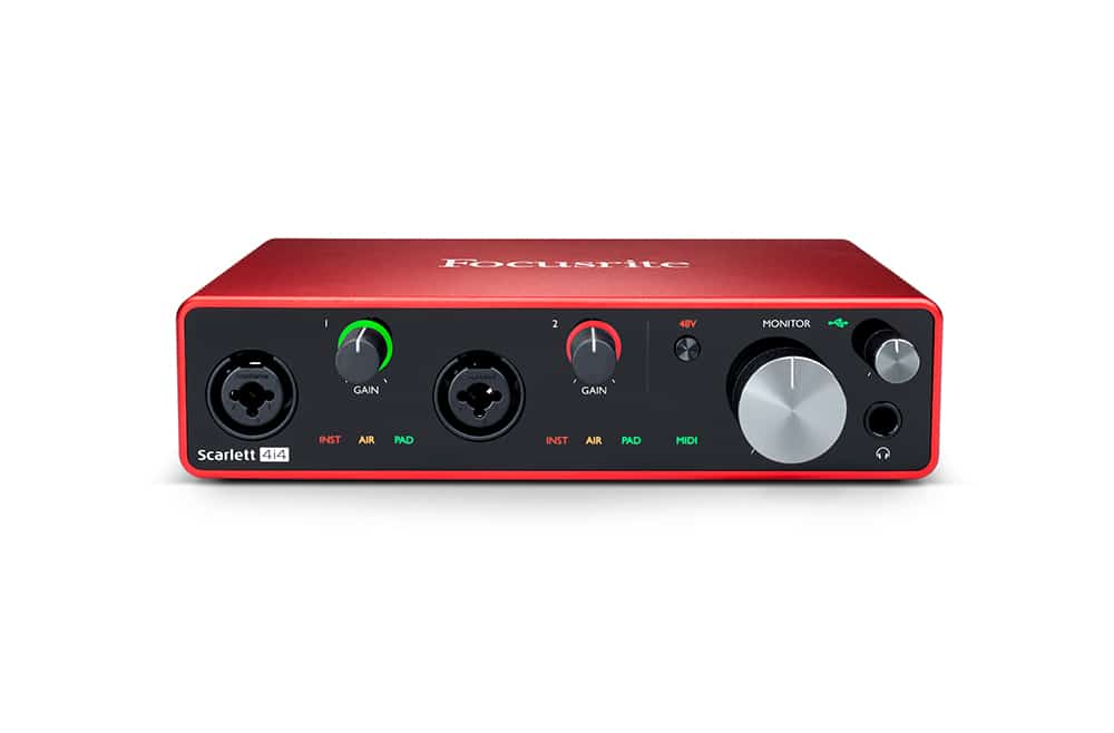 Focusrite Scarlett 4i4 3rd Gen USB Audio Interface