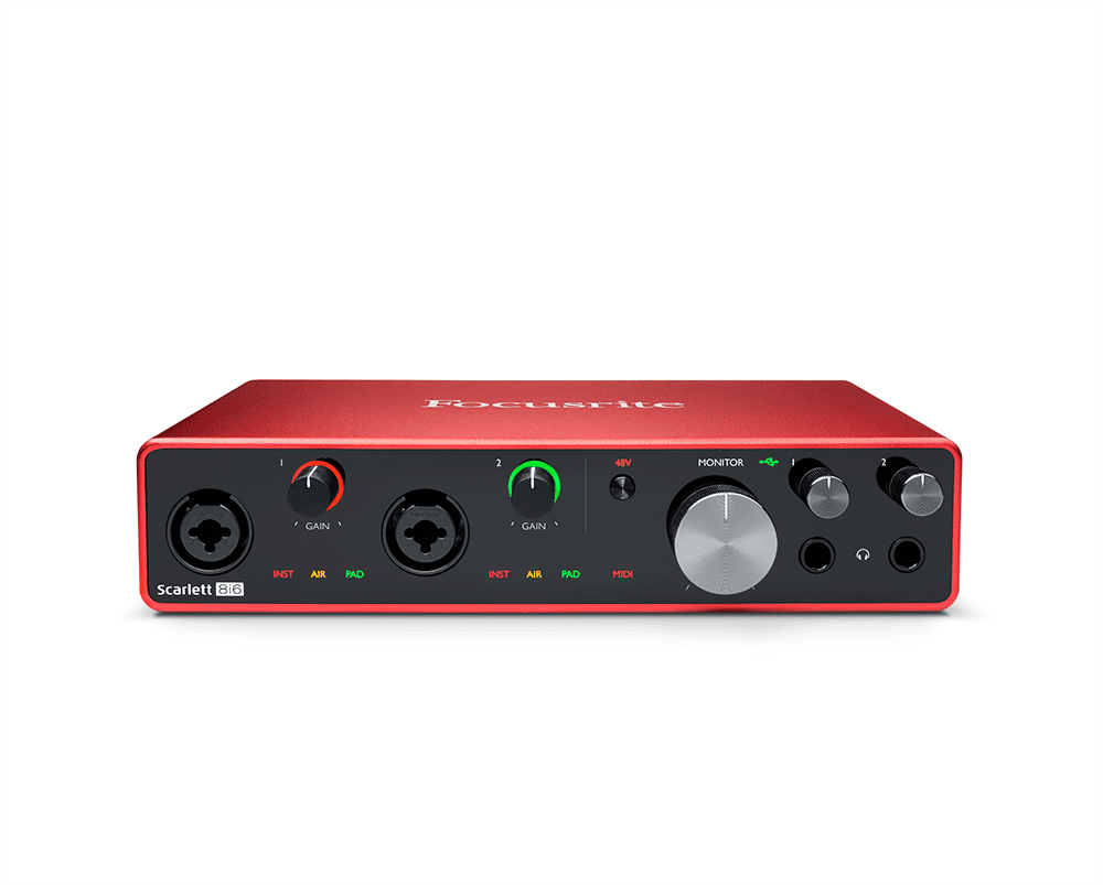 Focusrite Scarlett 8i6 3rd Gen USB Audio Interface